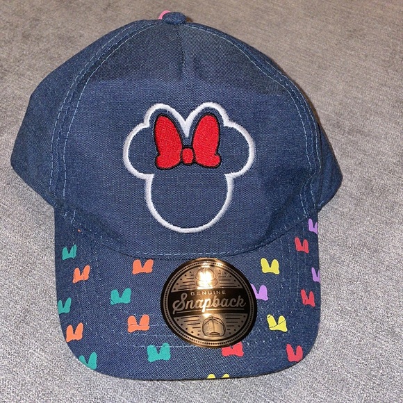 Disney Junior Minnie Mouse Toddler Snapback Hat Embroidered - Picture 3 of 4